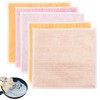 5 Pcs Non-Scratch Wire Dishcloth Multipurpose Wire Dishwashing Rag for