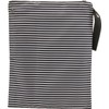 Skip Hop Bolsa Impermeable Húmeda-Seca, Raya Blanco Y Negro