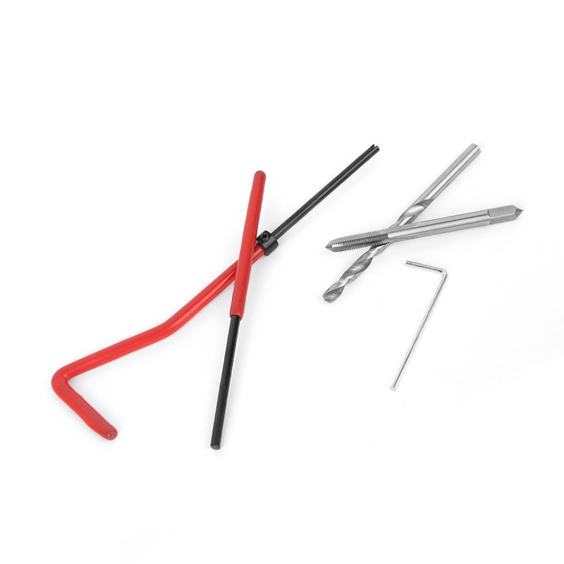25-Piece M4 Thread Repair Set, 20 Wrench Insert Set, Wrench
