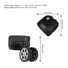 Replacement Luggage Wheels, Universal Luggage Wheels Quiet Operation 360 Degree