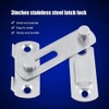 Hasp Deadbolt Lock, Stainless Steel Sliding Door Lock, Cabinet Lock,