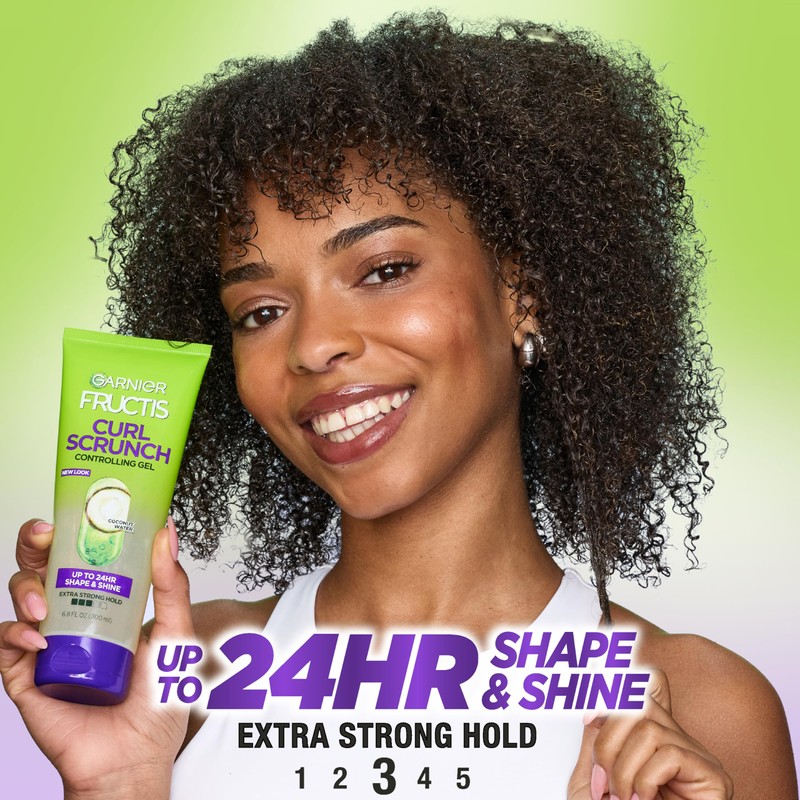 Garnier Fructis Style Curl Scrunch Controlling Gel for Shape &