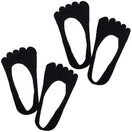 AIRISE PREMIUM, Airrise Premium, Body Exercise, Socks, Black, Set of 2 Pairs