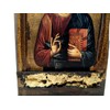 Handmade Wooden Greek Christian Orthodox Mount Athos Icon of Jesus