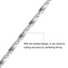 uxcell HSS(High Speed Steel) Extra Long Twist Drill Bits, 3.2mm