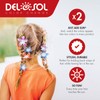 DelSol Delsol color-changing hair prongs - glitter butterfly and flower