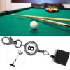Snooker Pool Chalk Tip, Billiards Pool Chalk Holder, Lightweight Metal
