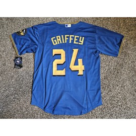 Ken Griffey Jr. #24 Seattle Mariners Men's Classic City Connect Jersey - L