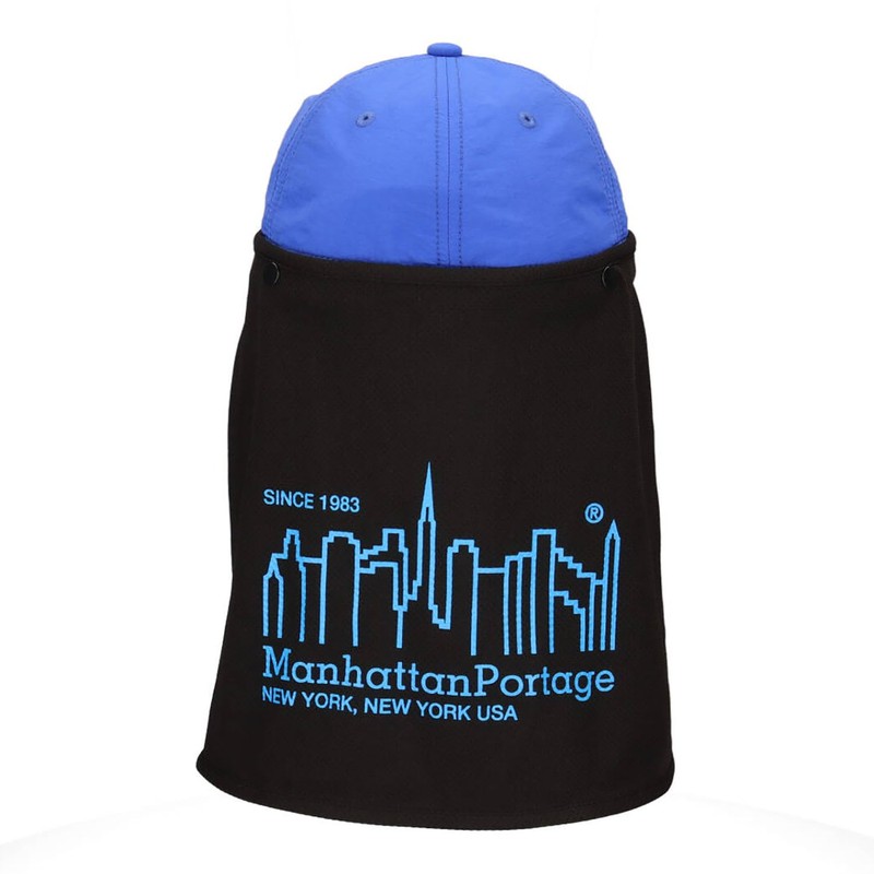 Manhattan Portage Kid's Sunshade Cap with Sauce, blue