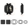 COOSPO Bicycle Cadence and Speed Sensor, Wireless Bluetooth ANT+ Bike