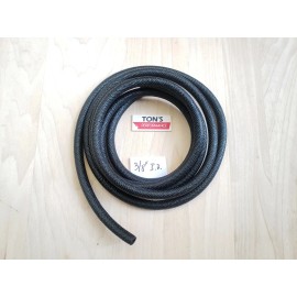 Ton's Performance 1 foot 3/8" I.D. ASPHALT CLOTH WIRE LOOM ORIGINAL RESTORATION CONDUIT VINTAGE