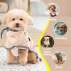 JoyDaog Dog Bathrobe with Bathing Glove for Quick Drying Coats,Doggie