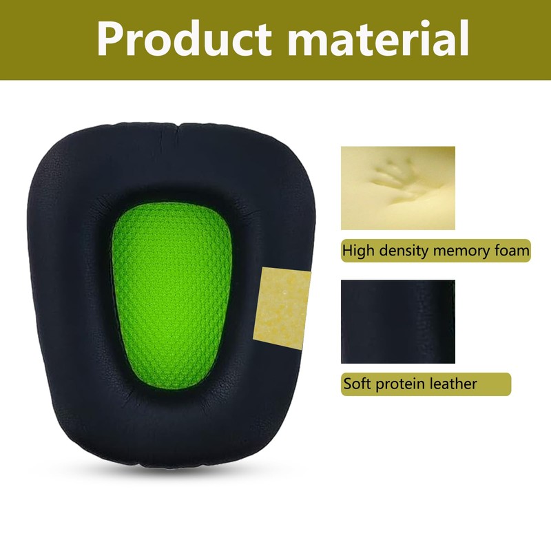 Replacement ear pads, compatible with Razer Chimaera, Razer Electra V1,