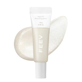 Feev Suero Iluminador Hyper-Fit (10 G) | Brillo Natural | 60% De Esencia Humectante | Iluminador Líquido | Vegano | K-Beauty (Peach Fairy, 0,35 Onzas)