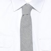 DonDon Men's Tie 6 cm Cotton Plain Checked and Polka