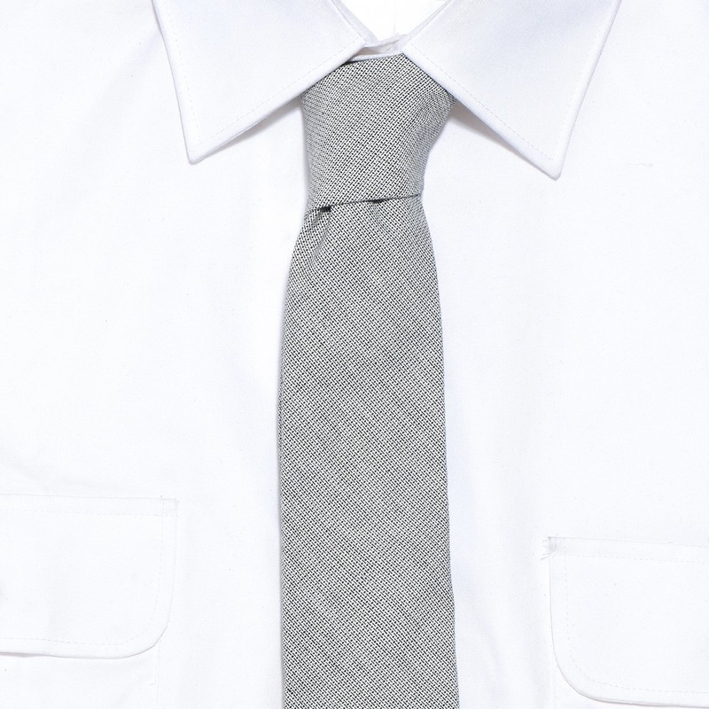 DonDon Men's Tie 6 cm Cotton Plain Checked and Polka