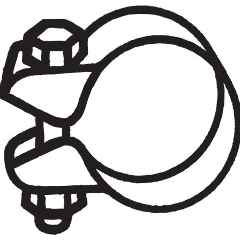 Bosal 250-365 Clamping Piece, exhaust system