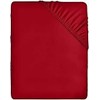 Utopia Bedding Utopia Bedding Fitted Sheet King, Red - Deep