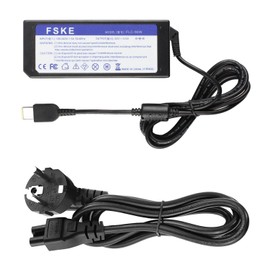 FSKE Laptop Charging Cable for Lenovo 20V 4.5A 90W Power Supply for Thinkpad IdeaPad Yoga ADLX90NLC3A ADLX90NCC2A ADLX90NCC3A ADLX90NLC2A PA-1900-71 etc., Notebook Charger Plug Size: 11 x 5.0 mm