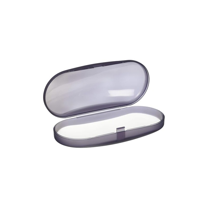 Tacy MP-9-23 Glasses Case, Stylish, Hard Case, Clear Type, Simple,