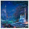 Thomas Kinkade Studios Cinderella Dancing 14 x 14 Gallery Wrapped