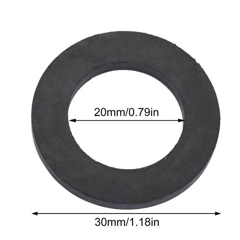 Washer Rings, Flat Rubber Washers, Shower Rubber O-Ring, 12Pcs Rubber