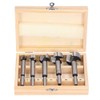 Forstner Drill Bit Set, 5-Piece Wood Drill Bit Set, Wood