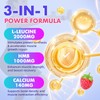 HMB and L-Leucine 3000mg with Calcium Gummies - Muscle Support
