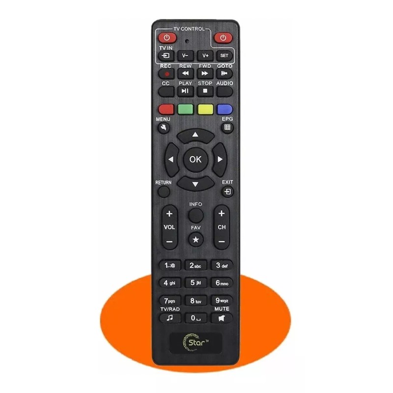 Ecom Experts Control Remoto Para Star Tv Decodificador
