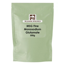 MSG Fine | Monosodium Glutamate | Ajinomoto 500g by Manor Springs