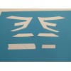 YAMAHA YTM200 TRI-MOTO 1983 DECAL DECAL GRAPHIC SET(#*Y55)