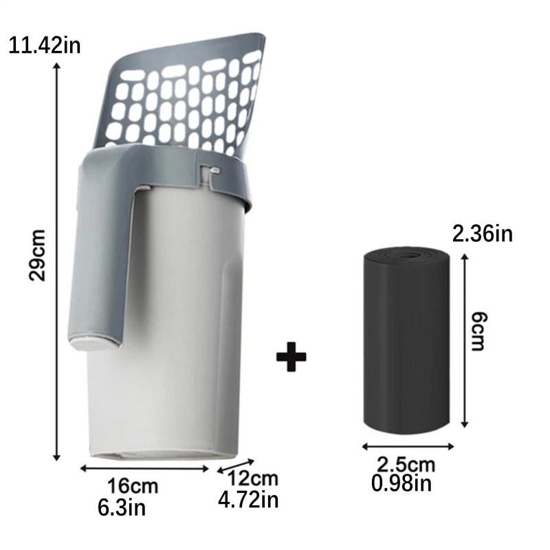 Unbranded Cat Litter Shovel Self-cleaning Cat Litter Box Scoop Kitty