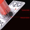 Aluminum Alloy Woodworking Router Table Insert Plate Set with 4