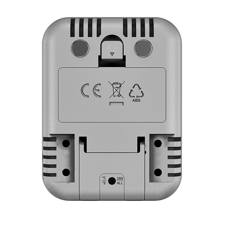 High Precision Digital Thermometer/Hygrometer, Indoor Use, Large Screen LCD, Backlight