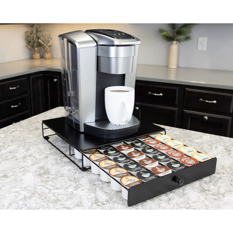 Nifty Coffee Pod Drawer – Compatible with K-Cups, 36 Pod