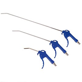 Blow Gun Set of Three Blow Gun Different Nozzle Lengths 10/30/50 cm
