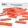 TCP Global 100 Piece Plastic Razor Scraper Blades with Extra