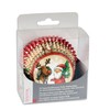 Staedter 50 Piece Merry Christmas Paper Baking Tray, Aluminum Coated,