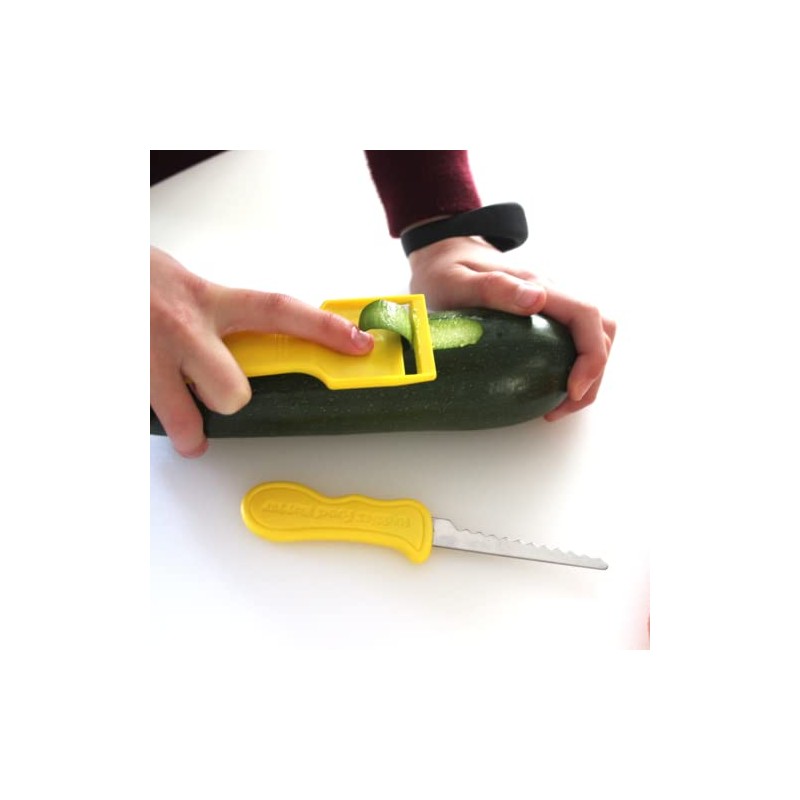 Safety Food Peeler, Kids Peeler, Children's Kitchen Utensils, Bladeless Peeler