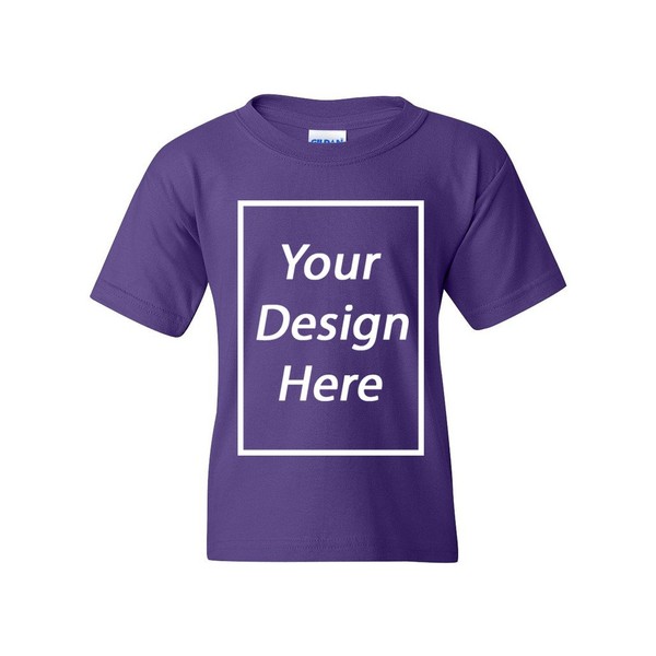 Add Your Own Text Design Custom Personalized Youth Kids T-Shirt