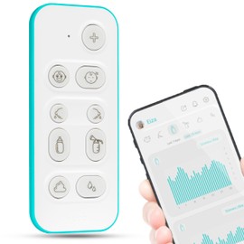 Baby Tracker - Sleep, Pee, Poop, & Baby Feeding Tracker with Nubo App - One-Touch Baby Log, New Parent Gifts, & Welcome Baby Gift by nubo