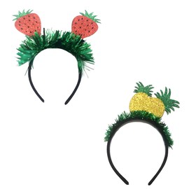 Floatdream 2 Pieces Cute Fruit Headband, Strawberry Headband, Decorative Fruit Headband, for Parties, Shows, Gatherings, Birthday Parties