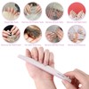 YHTSPORT 10 Stück Nagelfeile 100/180 und 2 in 1 Nagelhautschieber,