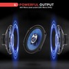 Pyle 6.5" Three-Way Sound Speaker System-180 W RMS/360W Power Handling