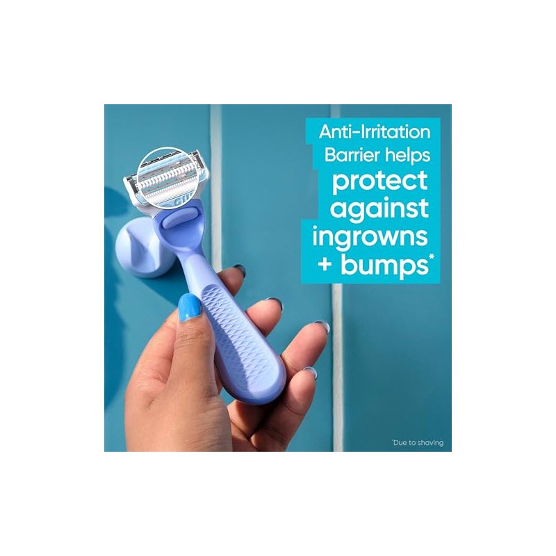 Gillette Venus Repuestos de cuchilla de afeitar para aseo íntimo