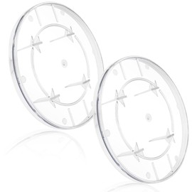 Electric Meter Covers Clear Plastic Meter Socket Covers Replacement Compatible with Milbank 6002 Plastic Electric Meter Cover Plate (1 Pack)