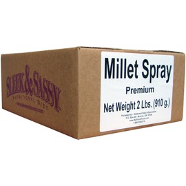 SLEEK & SASSY Golden Farms® Premium Millet Spray for Birds (2 Lbs.)