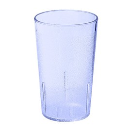 G.E.T. Unbreakable Stackable Restaurant Plastic Tumbler/Cup (Set of 12) 5 Ounce Blue | For Restaurants and Home, Dishwasher Safe, BPA Free