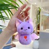 Amily, 4 Types of Cats, Bat Keychain, Fluffy, Cute, Stuffed