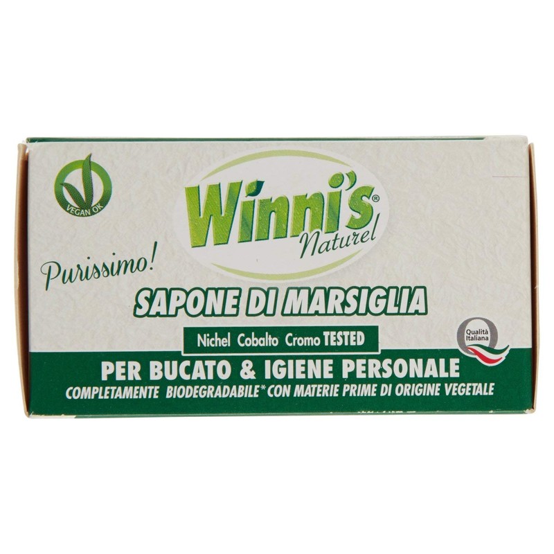 Winni's Naturel Marseille Soap - 250g, White